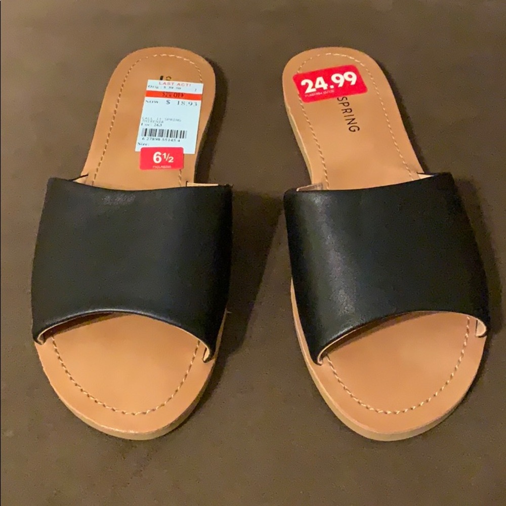 Black Sandals